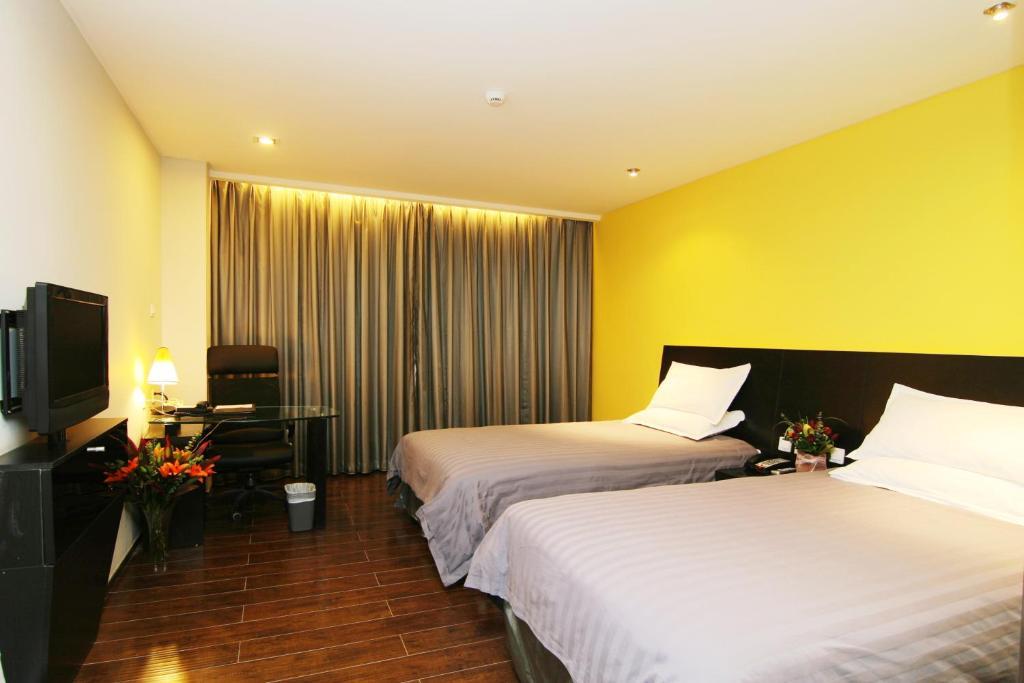 Fx Inn Yizhuang Beijing Peking Zimmer foto